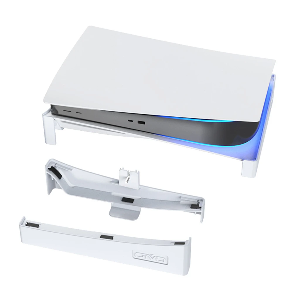 

for PS5 Console Horizontal Stand Accessories for PlayStation 5 Disc Digital Edition White