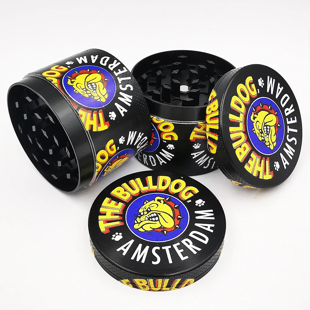 50 مللي متر المعادن الكلب عشب طاحونة 4-Layer دليل التوابل الفلفل مطحنة هاون العشب الخام التبغ طاحونة أداة #2