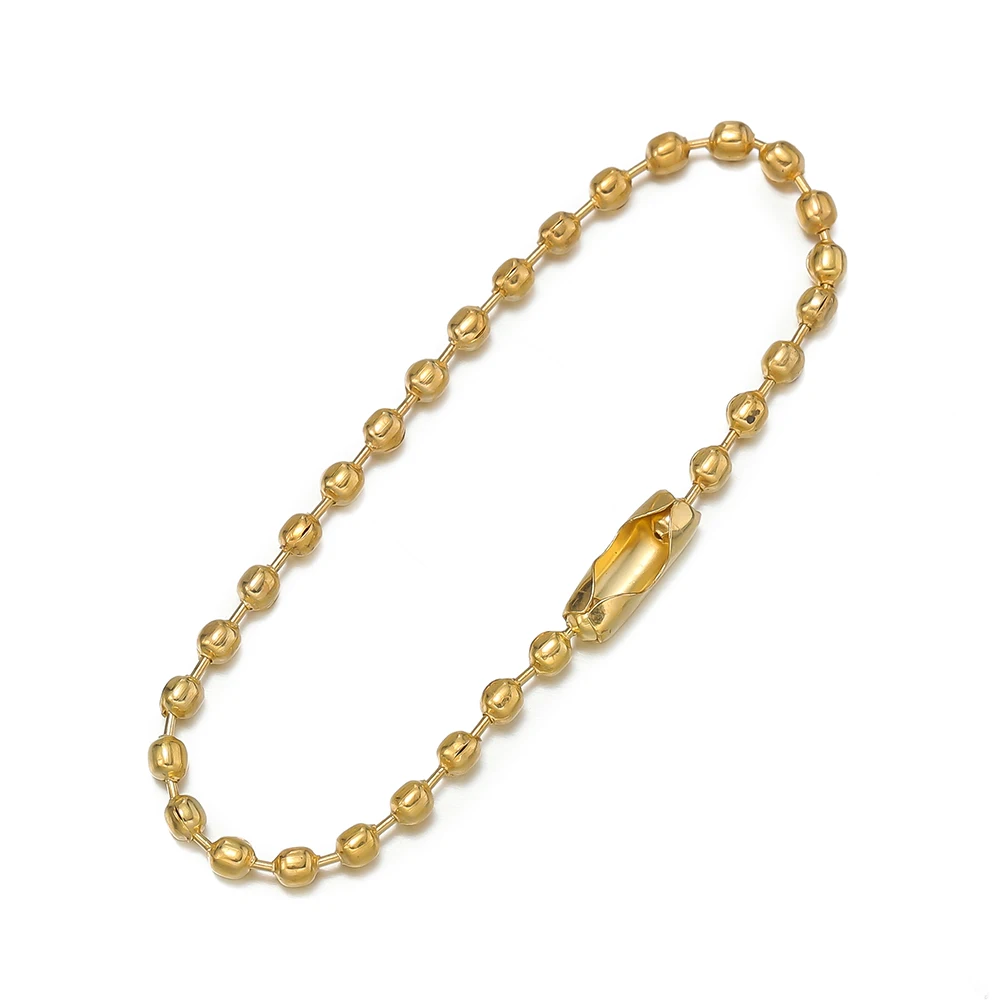 50pcs Ball Bead Chains for DIY Jewelry Making Accessories
