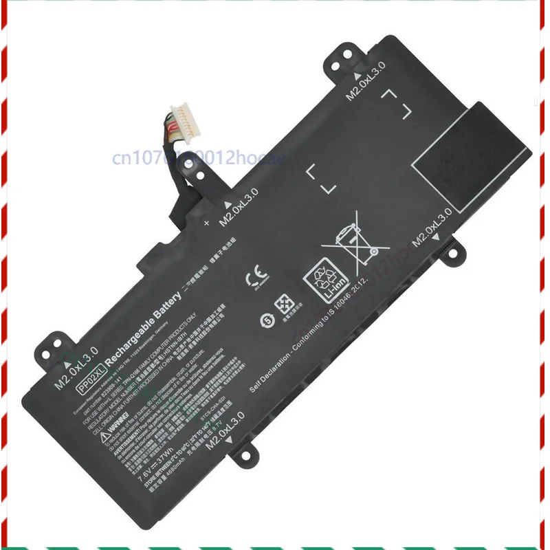 

Laptop Battery For HP PP02XL Pavilion 11-S001TU 11-S002TU 11-S003TU 7.6V 37W