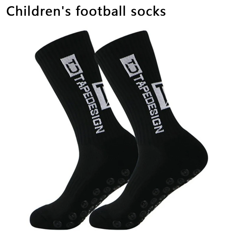 Kids Anti-Slip Football Socks - 1 Pair Breathable Athletic Grip Socks for Soccer Training & Sports ﻿ view 4