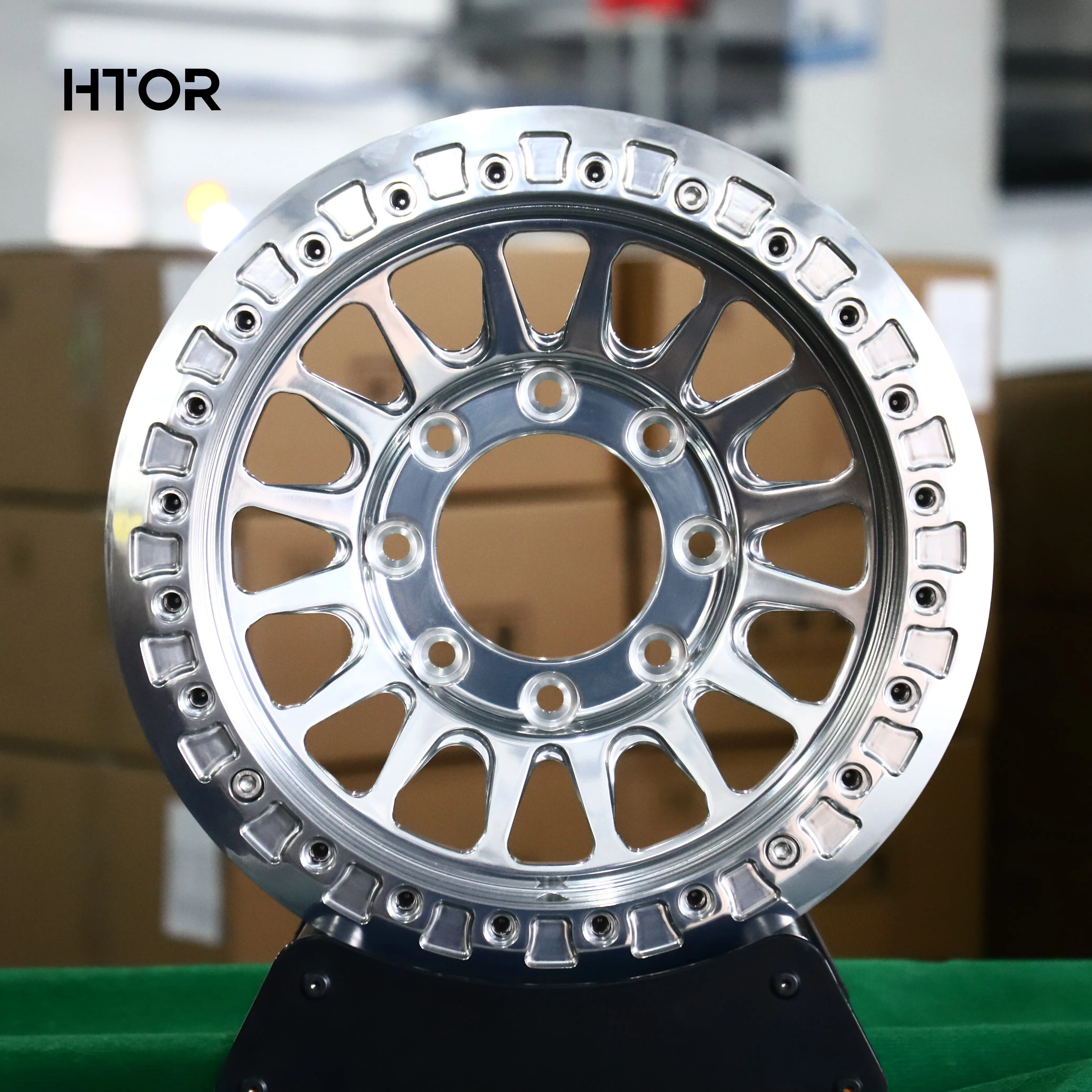 

HTOR 16x9 17x10 8x165.1 8x170 Forged Wheel Bead Offroad Rim for F250 F350 RAM 2500 3500 Silverado Sierra HD 2500 4x4 Truck