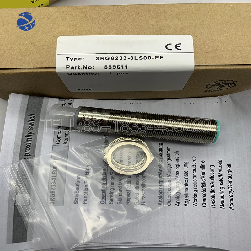 YUNYI 3RG6233-3LS00-PF 3RG6232-3LS00-PF all-new ultrasonic proximity switch sensor One year warranty