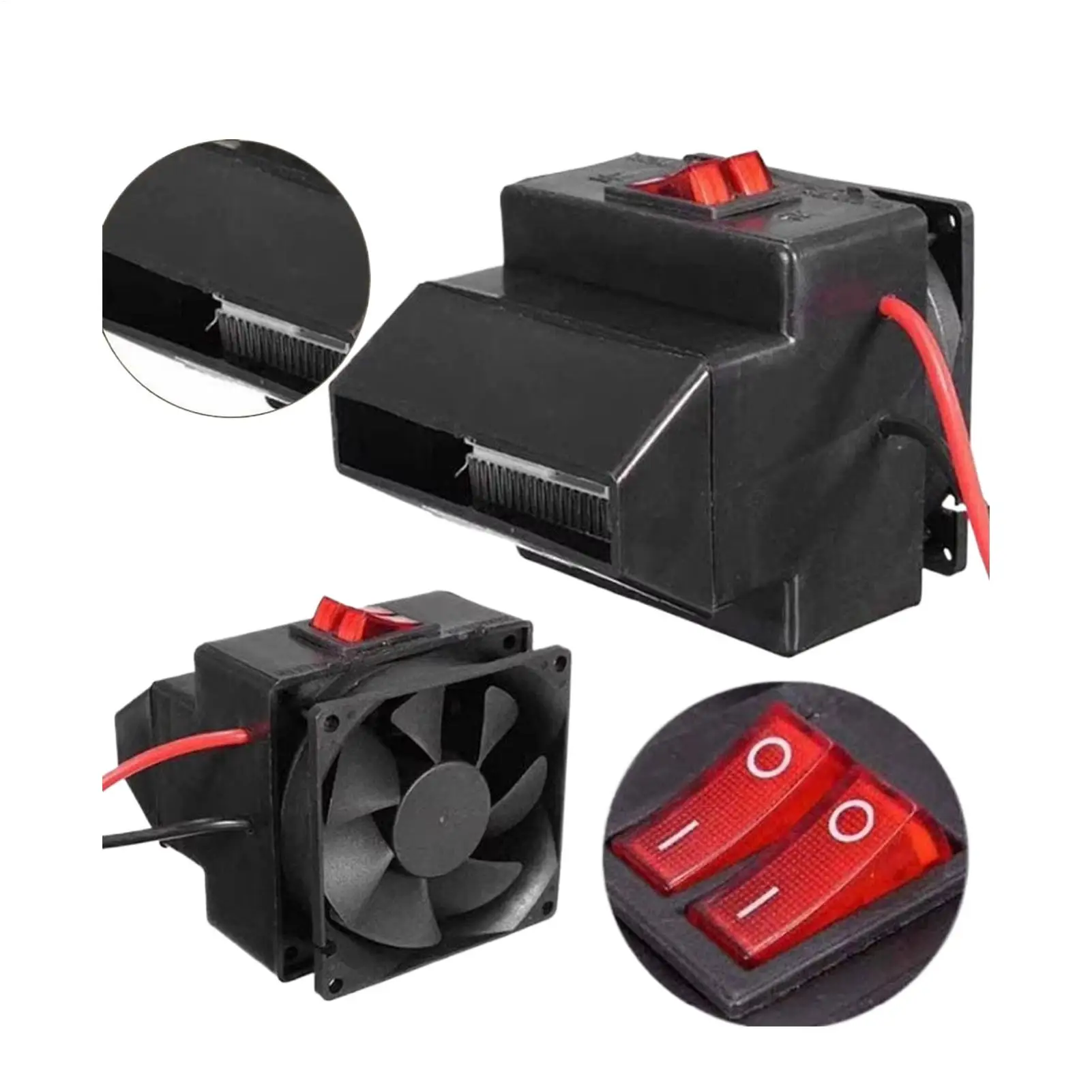 Car Heaters for Vehicle Fast Heating Low Noise 12 Volt Car Winter Heater for RV Trucks Sedans Pickups Automotive Vehicles