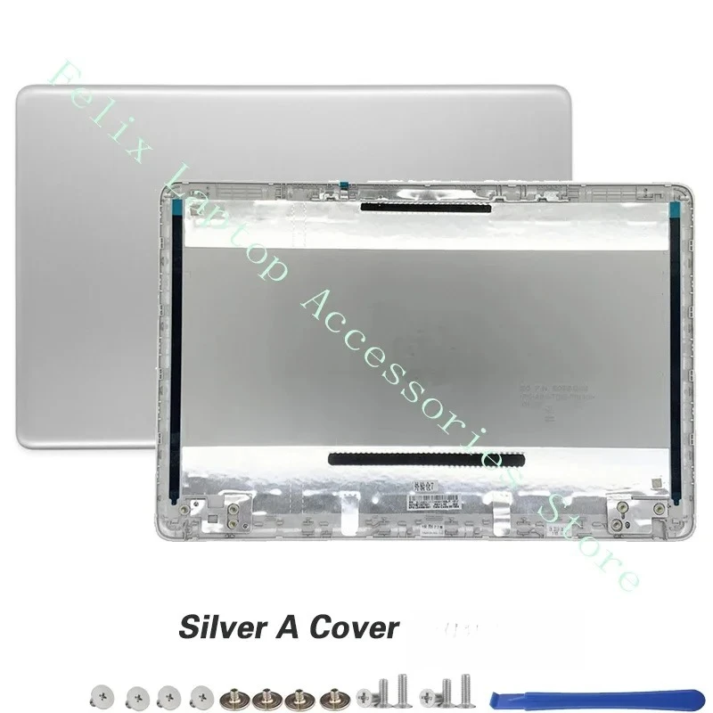 ل 14-CF 14-DF 14-DK 14-DP 14S-CR 14S-CF 240 245 G8 كمبيوتر محمول جديد LCD الغطاء الخلفي الإطار الأمامي مفصلات الفضة