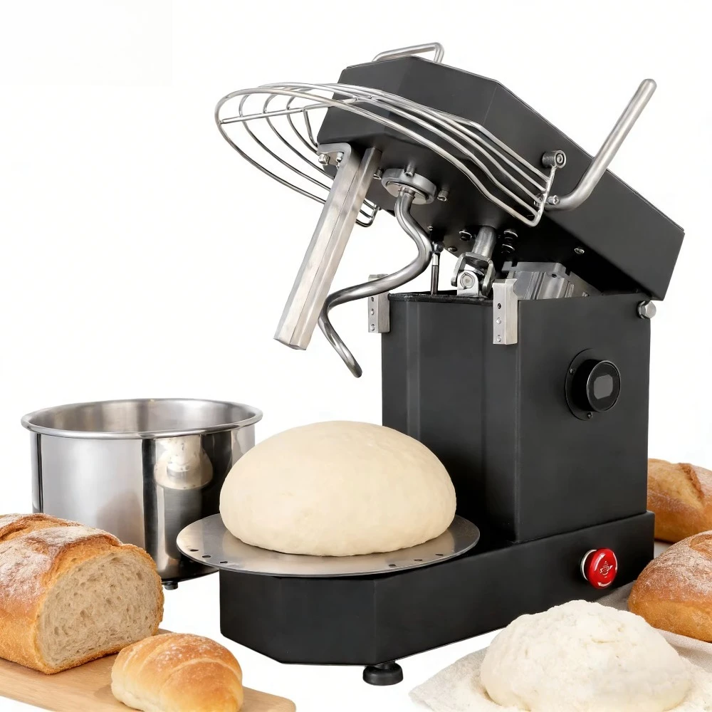 

Best Sale HM-5TD 5L Tabletop Dough Mixer 2kg Capacity Home Use Flour Mixing Machine Dough Kneader