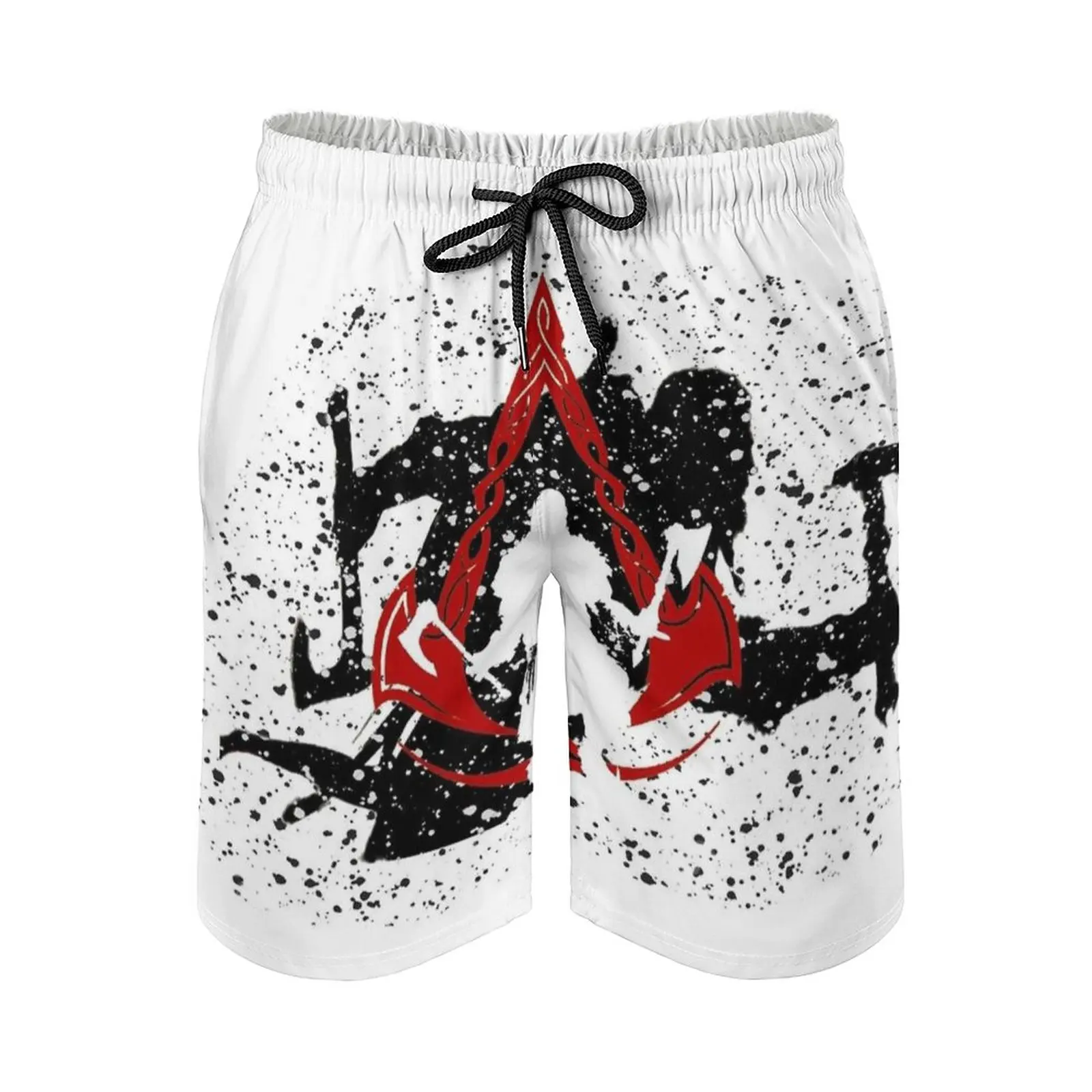 Men's Sports Short Beach Shorts Surfing Swimming Boxer Trunks Valhalla Game Gaming Eivor Female Eivor Viking Valhalla Assassin