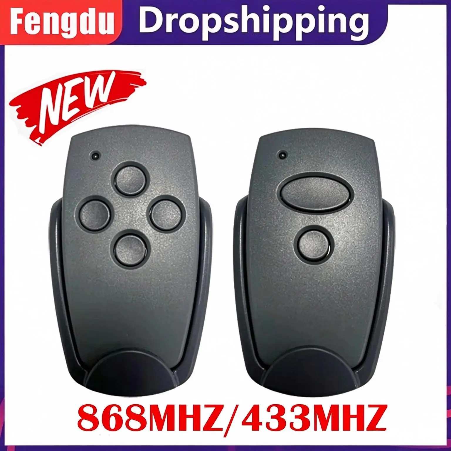 Garage Door Remote  868 MHz 433MHz For Digital D302 D304 D313 433 D323 D382 D384 D321 Remote Garage Gate Control