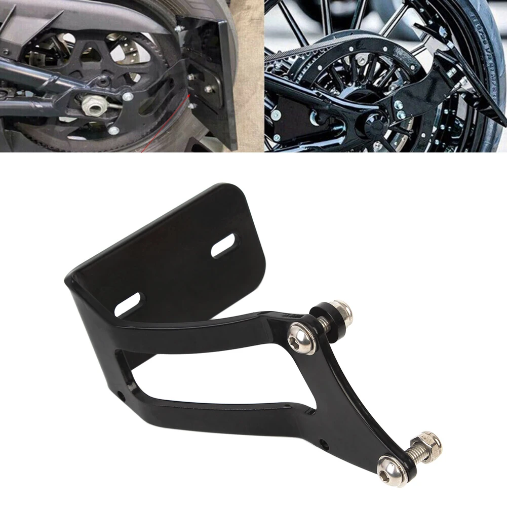 Motorcycle Black Side Mount License Plate Bracket Holder Kit For Harley Sportster S RH1250 RH1250S 2021-2023
