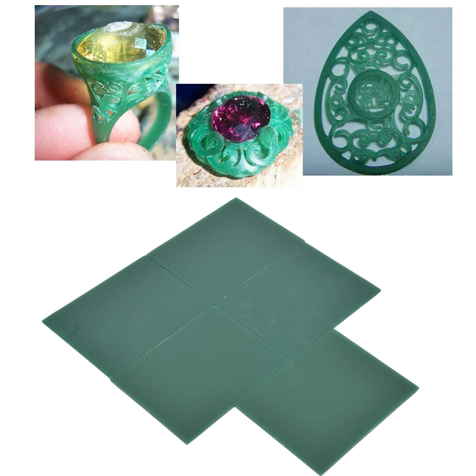 

5 шт. 2 мм нарезанный резьбовой воск для моделирования ювелирных изделий, гравировки, аксессуары для изготовления