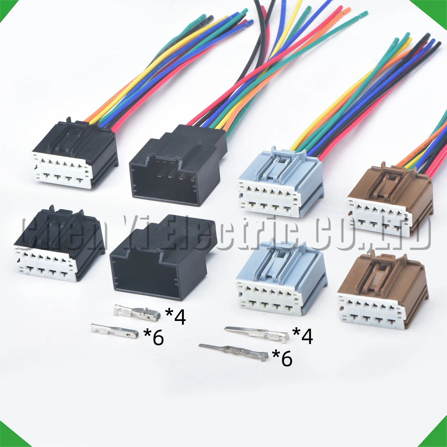 10 Pin Auto Connectors Car Power amplifier Tailgate module harness Plug 31372-1100 31372-1000 31372-1200 For Cadillac Chevrolet