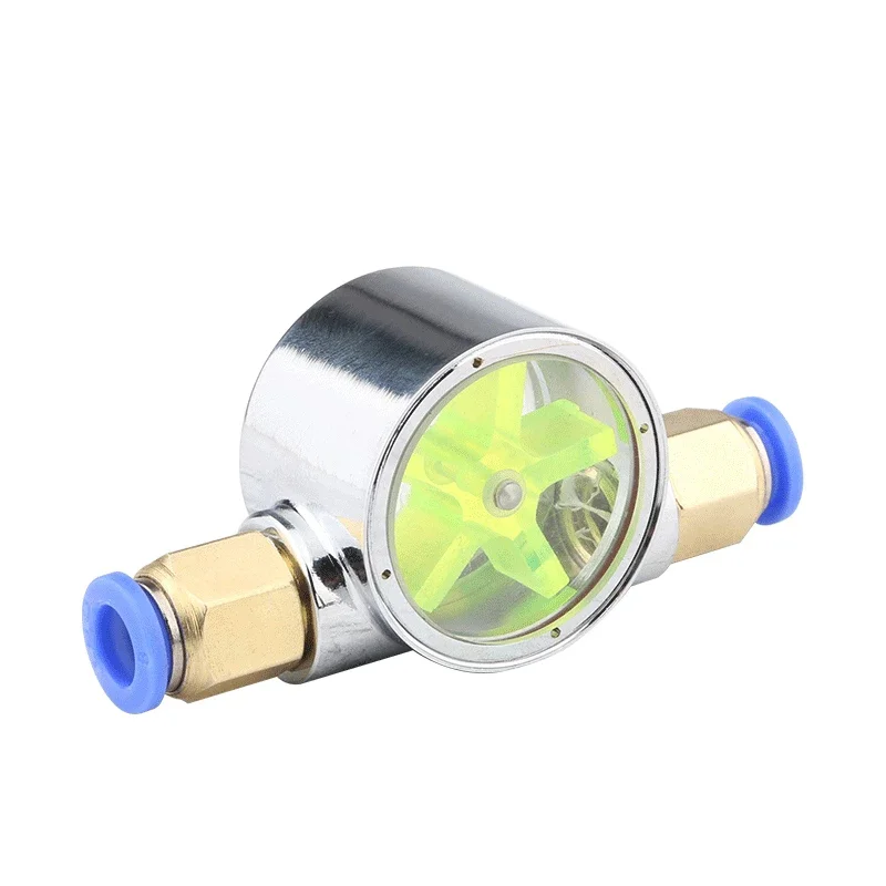 Spindle Motor Flow Indicator Water Cooling System Coolant Filter Rotating Observer Connected To 8mm Water Pipe