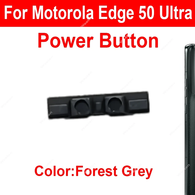 On Off Power Volume Side Button For Motorola Edge 50 Ultra Power Control Side Button Switch Replacement Prats