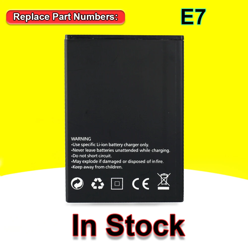 New 2700mAh Battery For Blackview E7 E7S Pro Smart Replacement Mobile Phone In Stock With Tracking Number