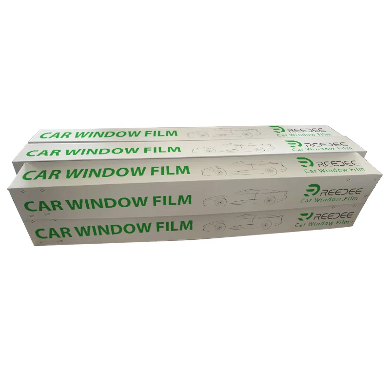 Customizable Packaging Self Adhesive Anti Glare Film Windshield Protection Film Nano Ceramic Automatic Car Window tint For Car