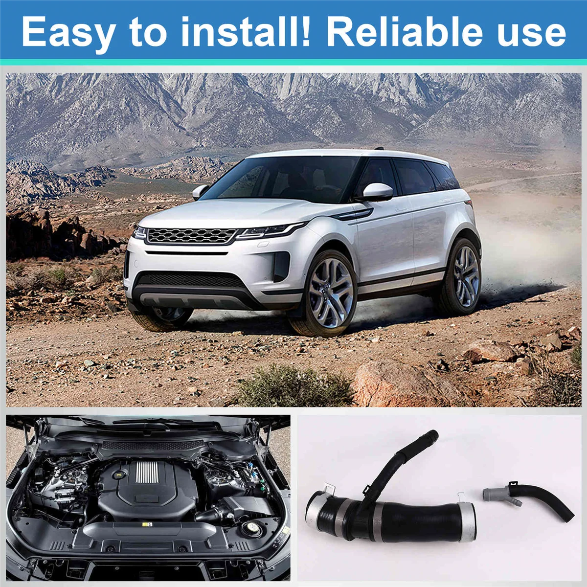 Throttle Body Heater Outlet Hose LR045239 Coolant Thermostat Water Pipe LR049990 for Land Rover Range Rover