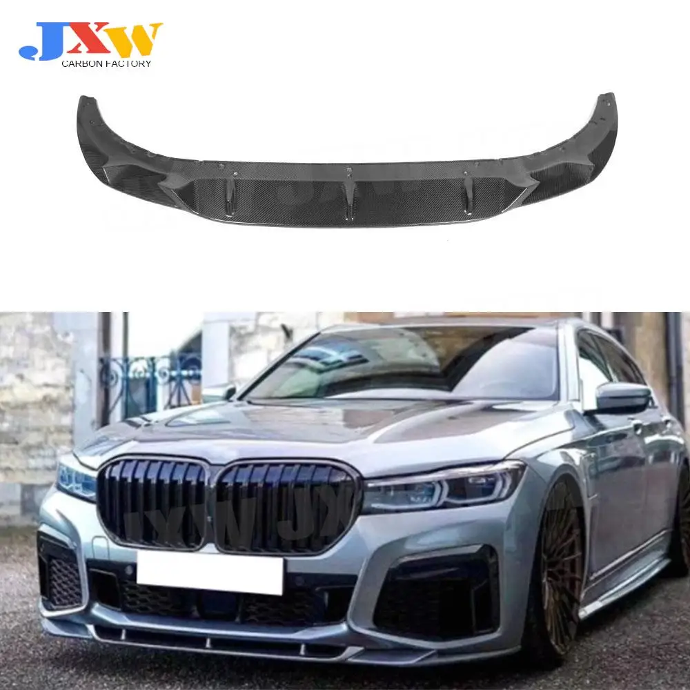 

Carbon Fiber/FRP Unpainted Front Bumper Lip Spoiler for BMW 7 Series G11 G12 730 740 750 760 M-Tech Sport 2019-2022 Car Styling