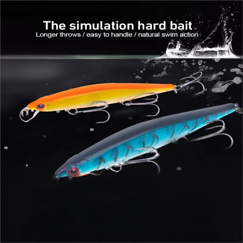 الطعم الاصطناعي لصيد سمك الشبوط ، إغراء الثابت لصيد الأسماك ، wobblers ، cranbait ، الطعم الاصطناعي للأسماك ، معدات الصيد ، 11 سنتيمتر ، 12.9g ، 1 قطعة