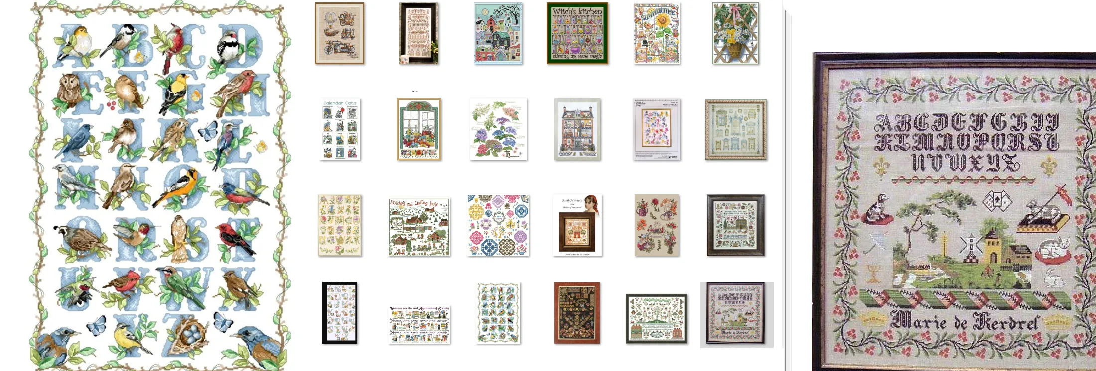 

Cross Stitch Kit DIY Set Decoration Cross Stitch Set New Crafts Handmade Embroidery Manor surrounded by flowers 52-58