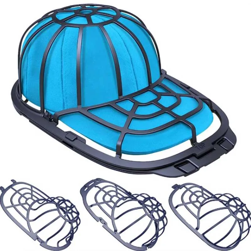 Hot Hat Washer Frame/Washing Cage Hat Cleaners Shaper Protector Multifunctional Baseball Cap Hat Washer Fit for Adult/Kid's