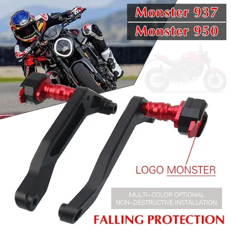 For DUCATI Monster 950 MONSTER 937 2021-2023 Motorcycle Falling Protection Frame Slider Fairing Guard Crash Pad Protector