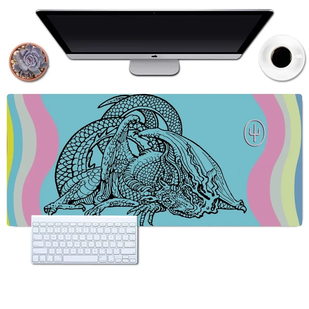 

Twenty-Pilots-Band-One Gaming Office Desk Pads Large For Computer Non-slip Lockedge Mouse Pad