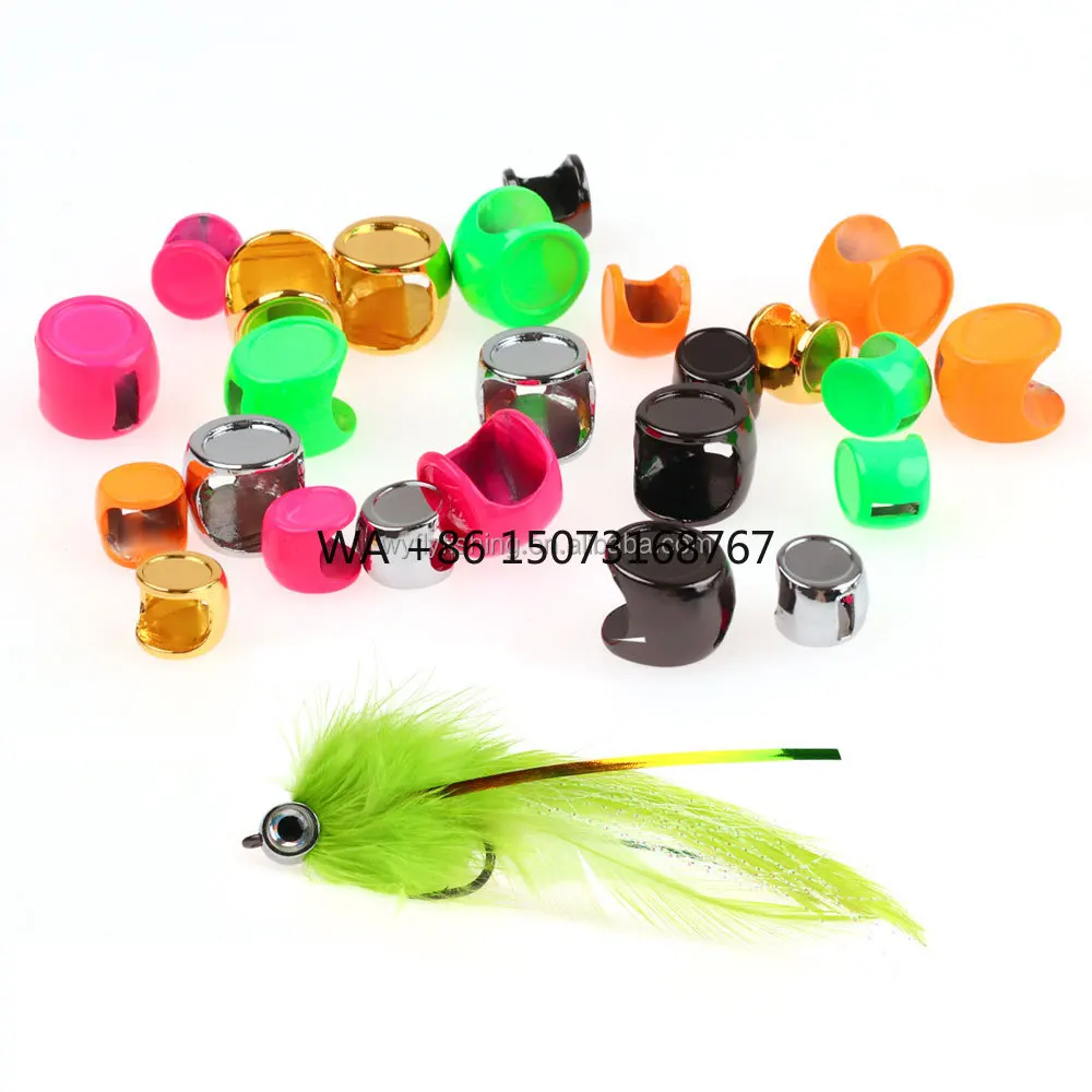 

Цветная рыбная маска для завязывания мушек, стример, рыбья голова с 3D рыбьими глазами, подвесная приманка для морской воды, материал для завязывания мушек