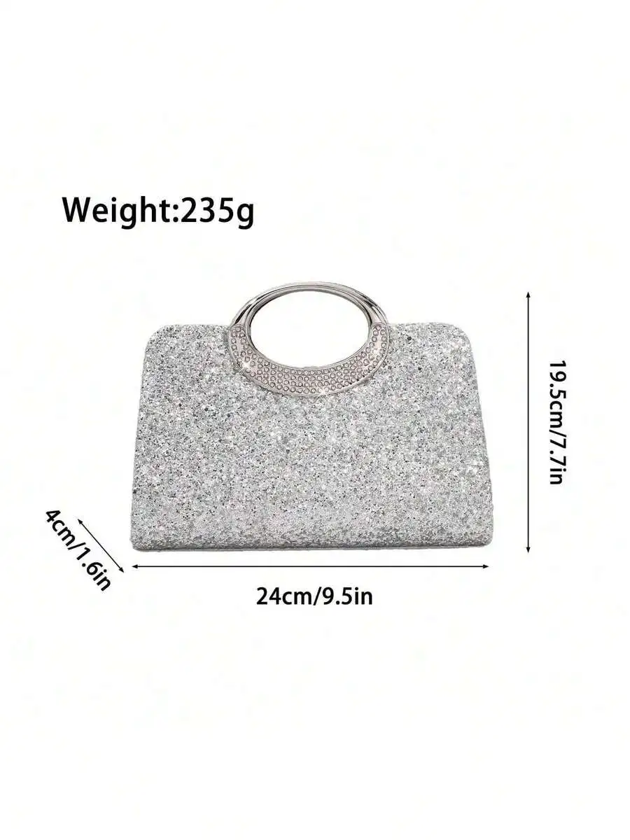 

Womens Sparkling Rhinestone Evening Clutch Bag For Party Wedding Prom