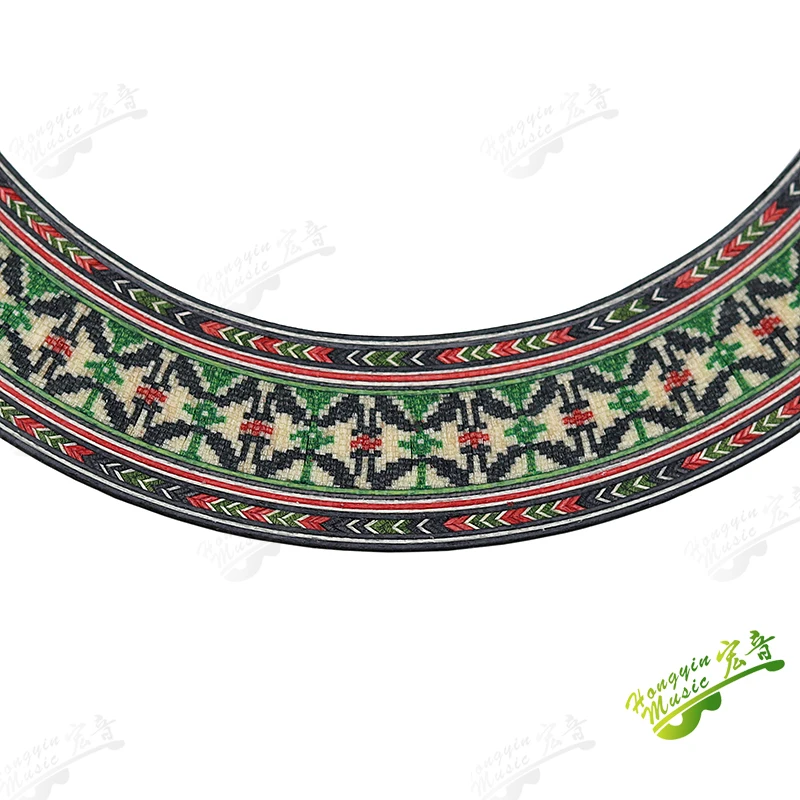1 Stück Mundring für klassische Gitarre, Blumenmuster, Schalllochring, Massivholz-Gitarrenproduktionsmaterialien und Zubehör HUATOOL – Detail 27