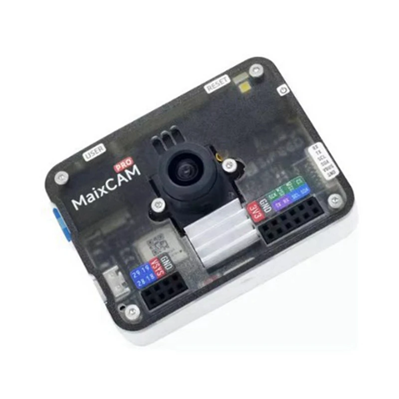 For MaixCAM Pro AI Camera Kit NPU SG2002 RISC-V OpenCV WIFI6 with 2.4inch Screen MIC Speaker and Battery-A13G