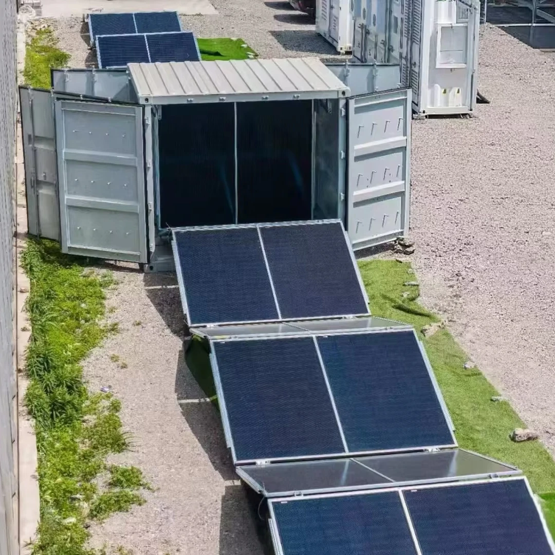 Containerized Energy Storage System 10KW Foldable Mobile Movable Solar PV MPPT Controller Battery System Container