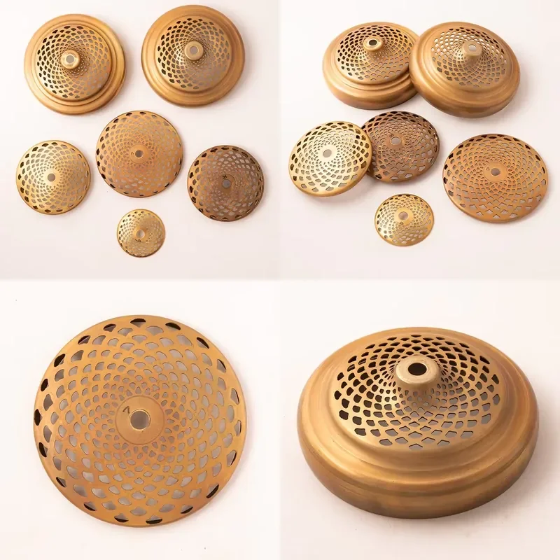 for Custom Brass Brushed Perated Metal Cover  Speaker Mesh Lighting Accessories Anodized Powder Coated Decorative Grill