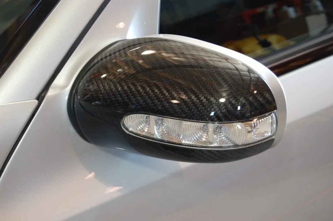 

Real Carbon Fiber Mirror Cover 1Pair For Mercedes Benz E Klasse W211 2002-2005