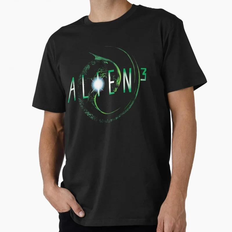 

0814# 80s vintage Horro movie Alien 3 Hells warrior Ripley Sacry Space Monster hunter Xenomorph Gift T-shirt Large size Tops