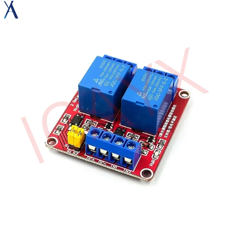 Relaismodul 1 2 4 8 Kanal 5V 12V 24V Relaismodulplatine mit Optokoppler Unterstützung für Hoch- und Tiefpegel-Trigger