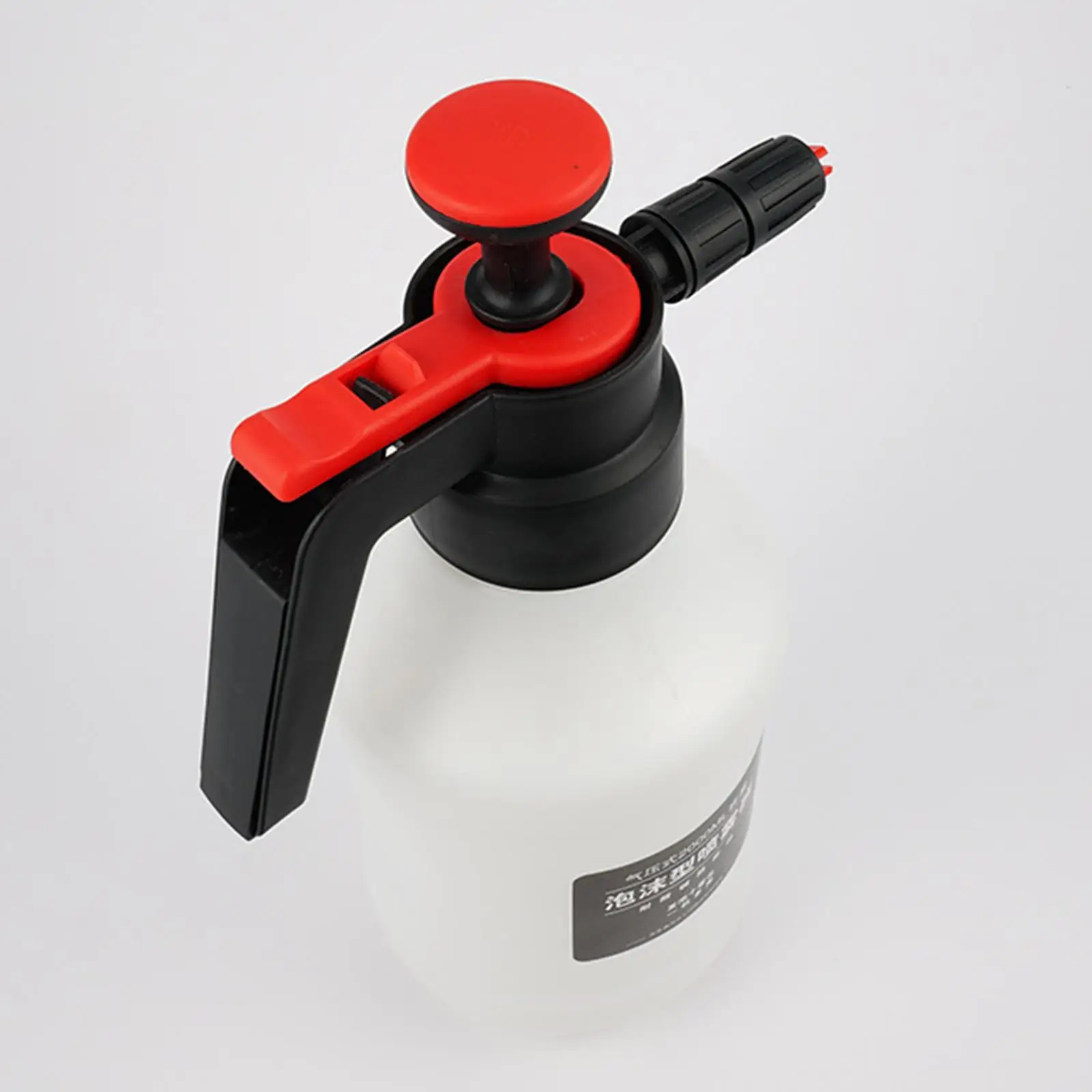 Car Wash Pump Manual Foaming Sprayer Air Pressure Plastic Spray Bottle with 3 Nozzle Portable for Garden Lawn House Cleaning