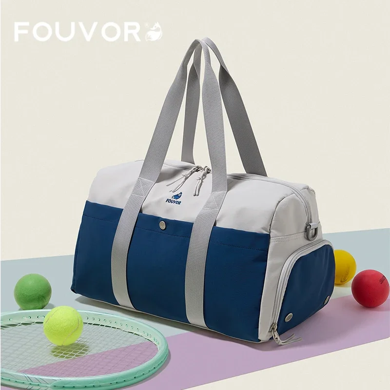 

Fouvor Women's Crossbody Bags Patchwork Color-blocking Large Capacity Sports Handbags Light Comfortable Shoulder Bags 3047-05