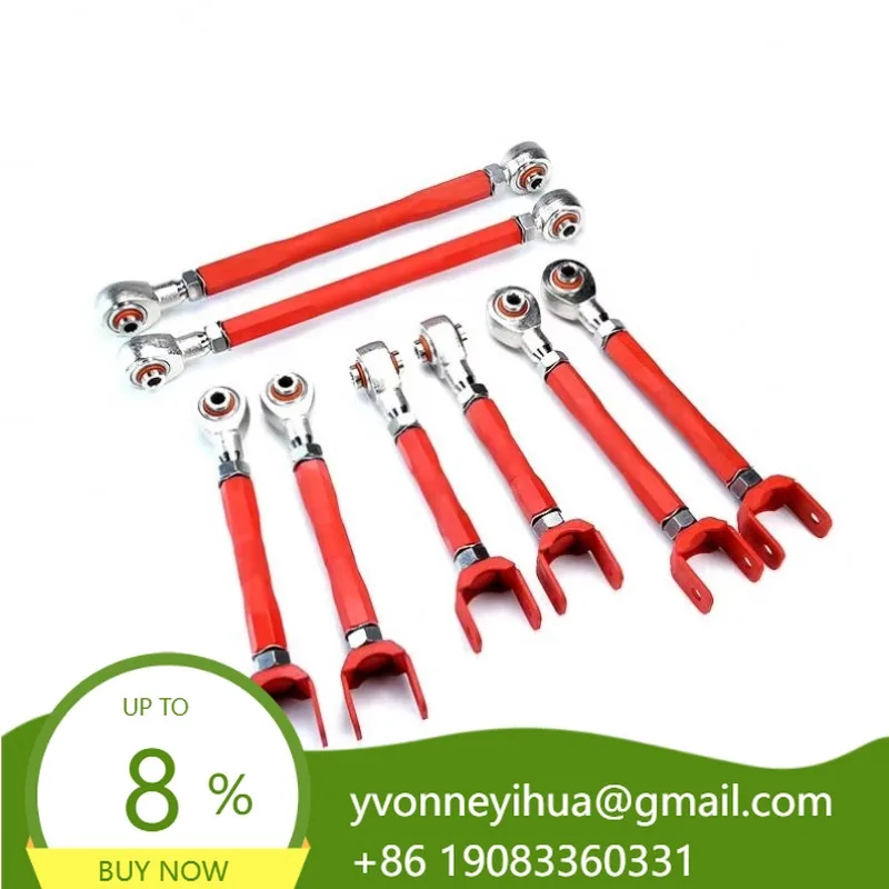 LVTU Racing Adjustable Rear Lower Control Arm Parts Camber Kit For BMW Series 1/2/3/4 F20/F21/F22/F30/F31/F34/F35/F36 2011-2019