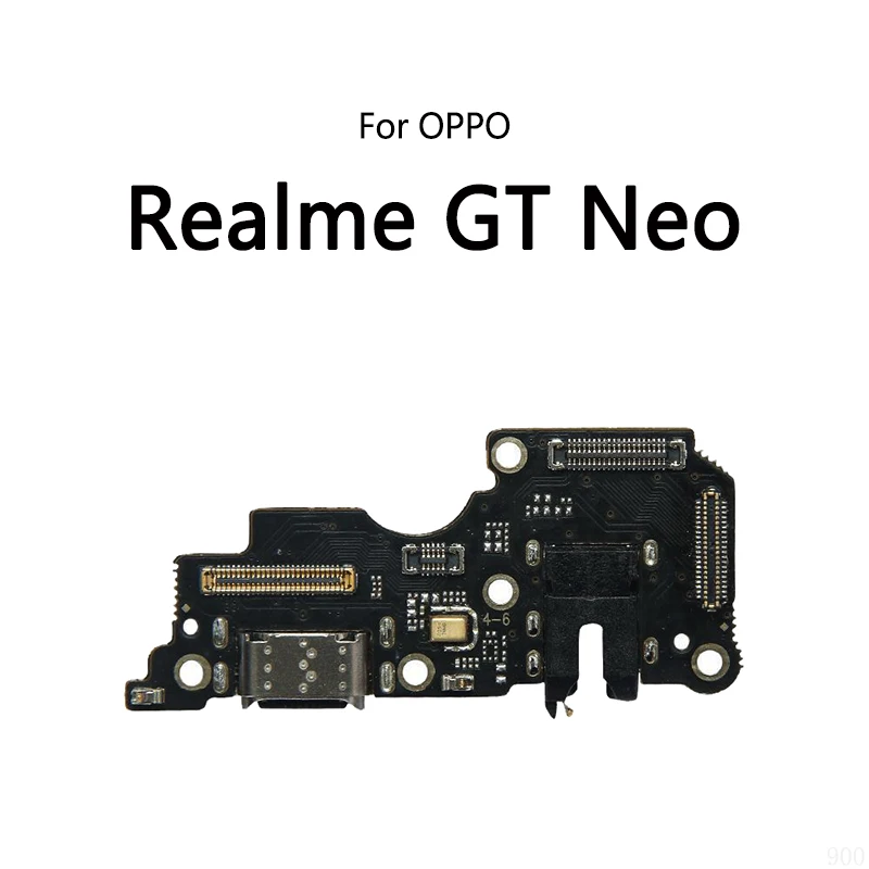 USB Charge Dock Port Socket Jack Plug Connector Flex Cable For OPPO Realme GT Neo 2 3 Master Narzo 30 Charging Board Module