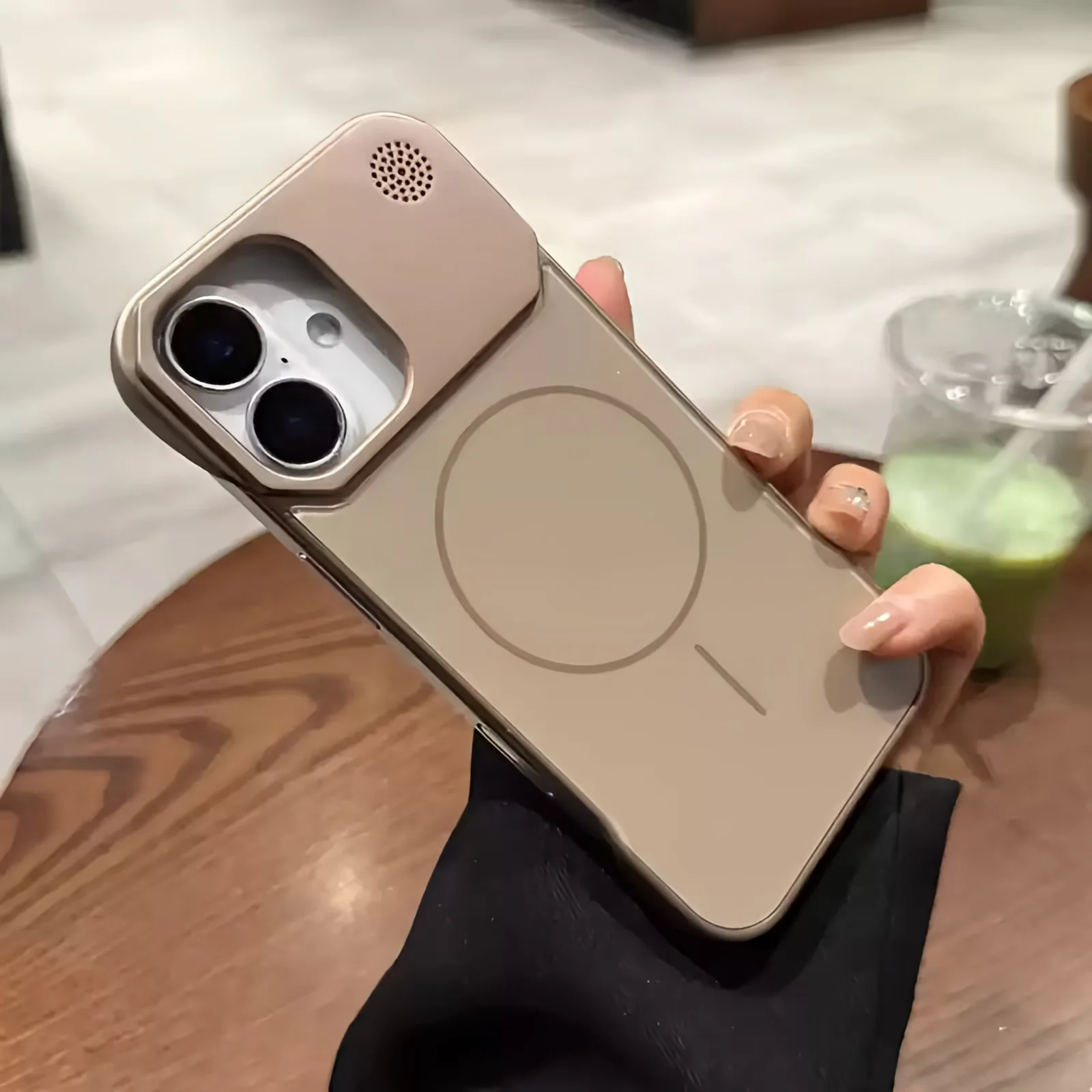 

Funda Ag Matte Magnetic For Magsafe Case For Iphone 16 15 14 13 12 11 Pro Max Plus Mini Thin Shockproof Frameless Cooling Cover