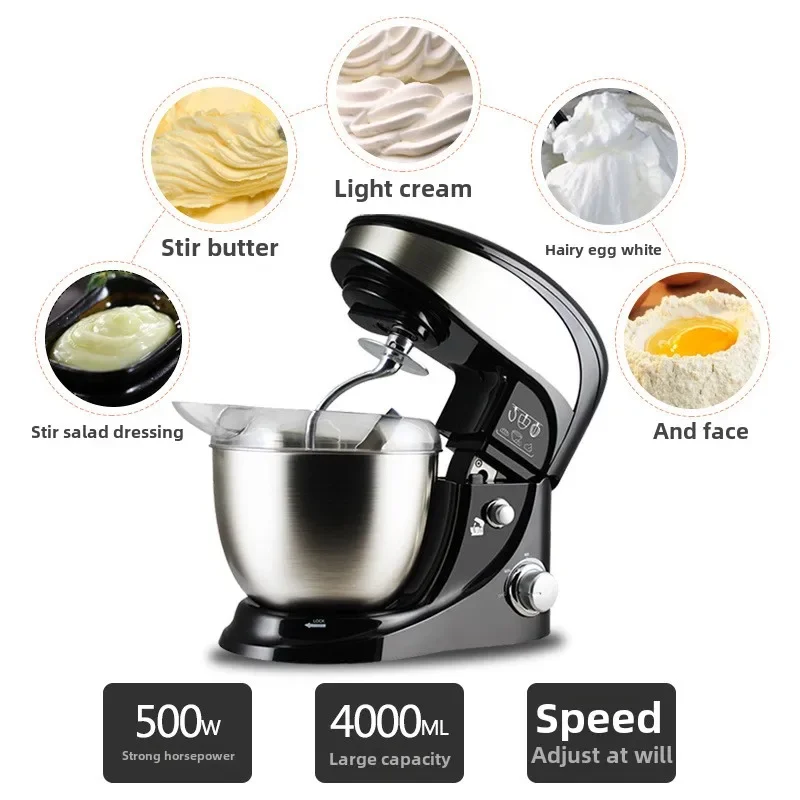 Egg Beater Electric Household Small Baking Special Automatic Cream Egg Beater Desktop Mixer Milk Cover Machine Commercial