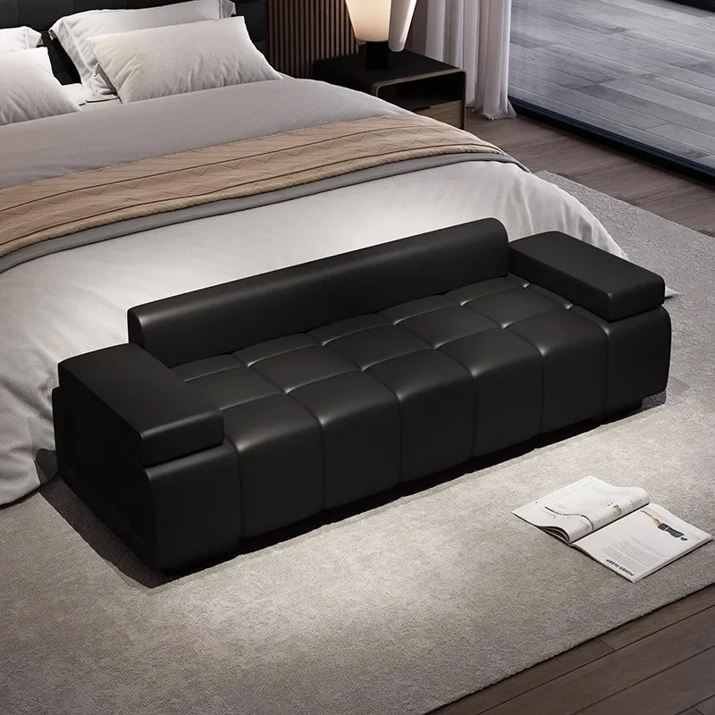 

Side Stool Master Bedroom Bed Lounge Clothes Stool Living Room Small Unit Long Strip Sofa Stool Hotel Homestay Sofa