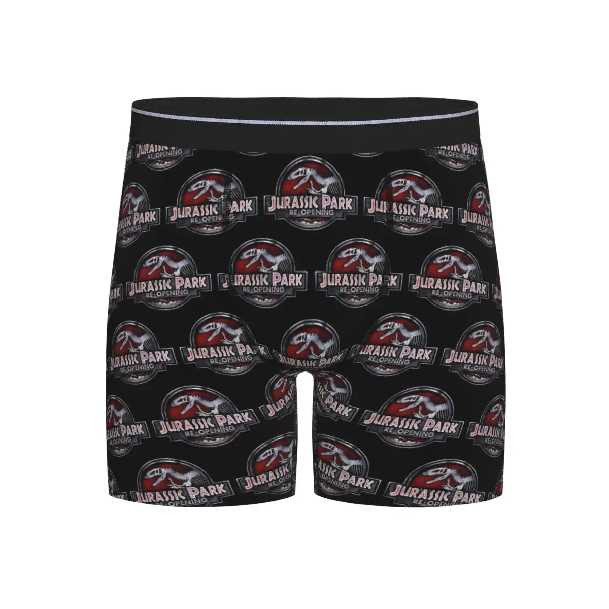 

Long Boxer Underpants Shorts Jurassic Park Panties Male Comfortable Underwear for Homme Man Boyfriend Gifts