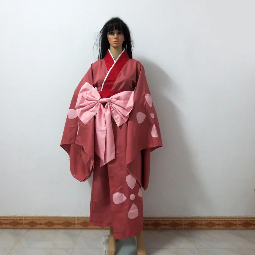 

Samurai Champloo Fuu Kimono Cos Cosplay Uniform Outfit Costume Halloween Christmas Custom Made Any Size