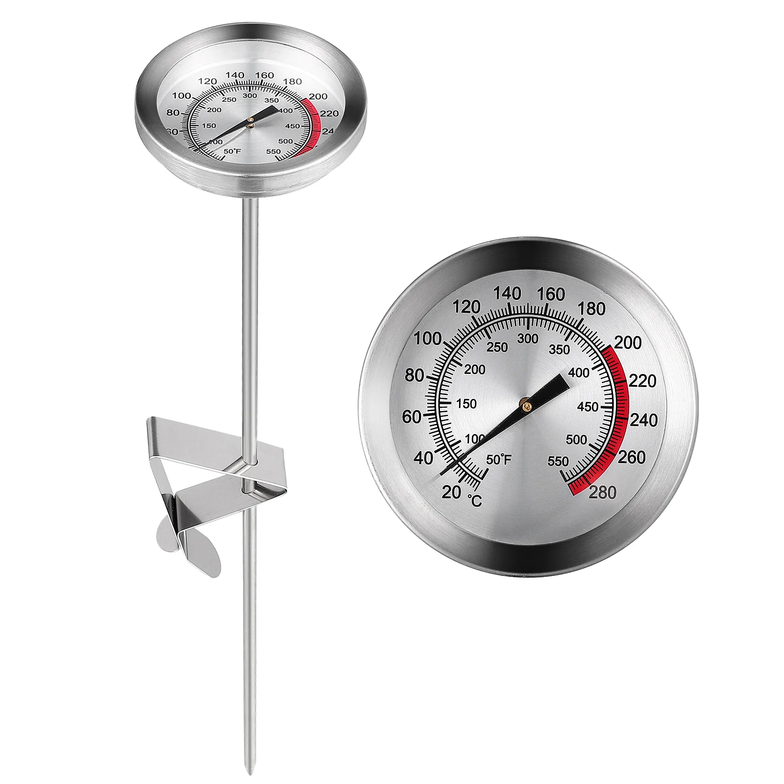 

Deep-Fried Pot Thermometer for Meat Turkey Kitchen Frying Digital Outdoor Probe Supplies Cooking