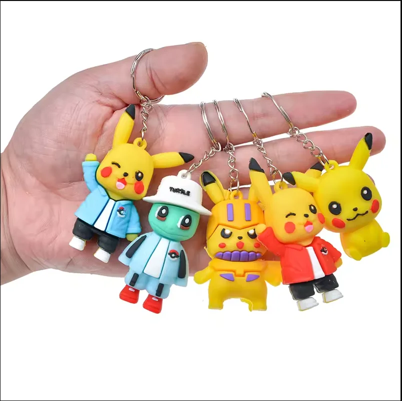 # # 24 stks/set Pokemon Pikachu Blind Box Action Figure Model Pop Sleutelhanger Hanger Decoratief Speelgoed Voor Kinderen Kerstcadeau