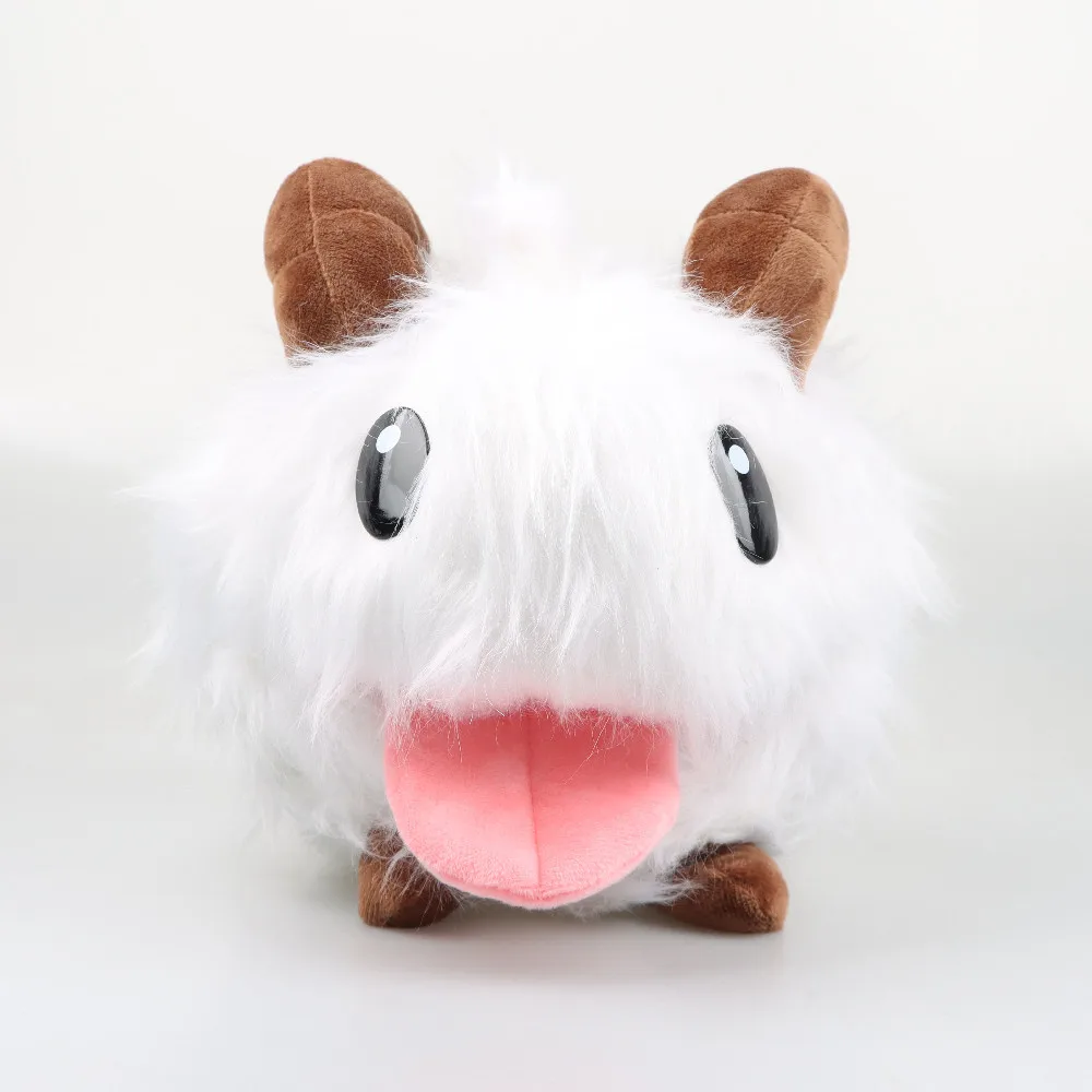 LOl Poro League of Legends Süße Plüschpuppe Kawaii Flauschiges Spielzeug Entzückende Peripherie Sofa Kissen Raumdekoration Schönes Weihnachtsgeschenk