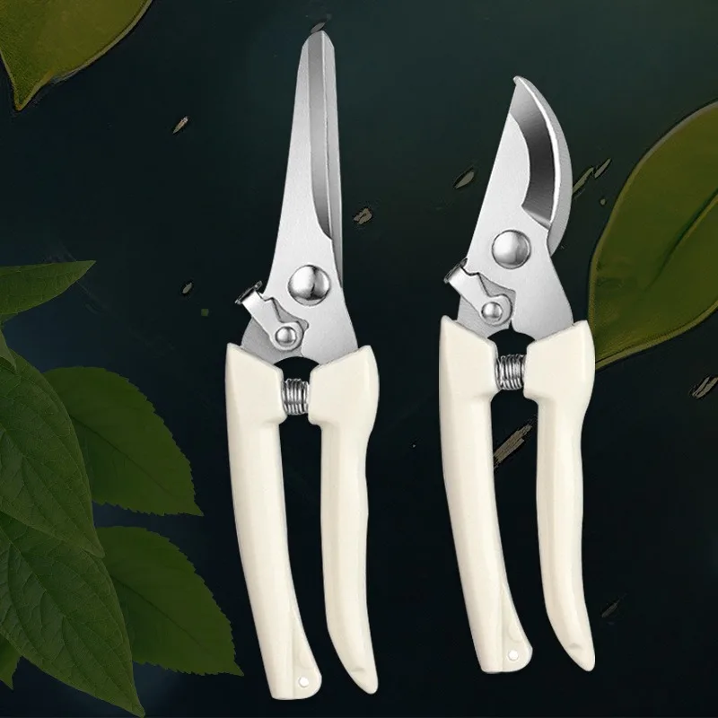 Multifunctional Stainless Steel Fruit Picking Shears Tree Pruning Shears Flower Grafting Gardening Scissors