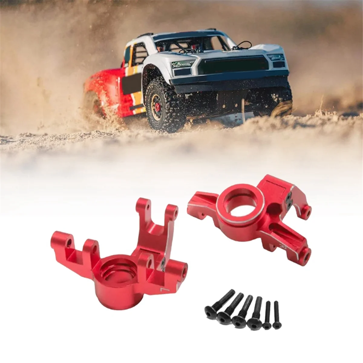 محور خلفي لكأس التوجيه المعدني ، قطع غيار ترقية السيارة ، كوب محور لسيارة Arrma Mojave 4S Kraton منبوذة 4S 4X4 BLX