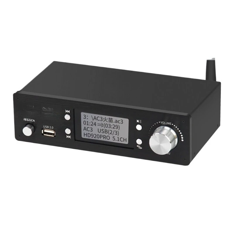 For Audio D5.1 Channel Bluetooth Player Lossless Amplifier